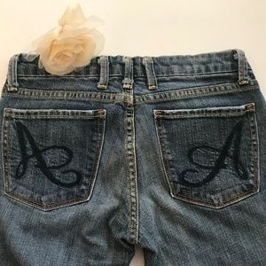 Anoname Medium Wash Boot Cut Jeans sz 28